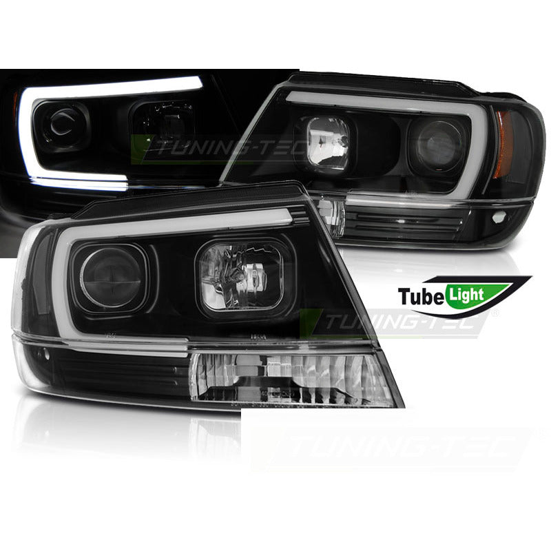 Jeep Grand Cherokee 99-05 Tubo Luce Nera Anteriore 1 Pezzo 12V EGR