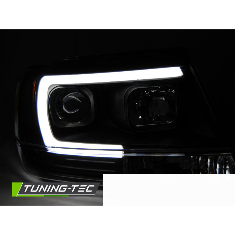 Jeep Grand Cherokee 99-05 Tubo Luce Nera Anteriore 1 Pezzo 12V EGR