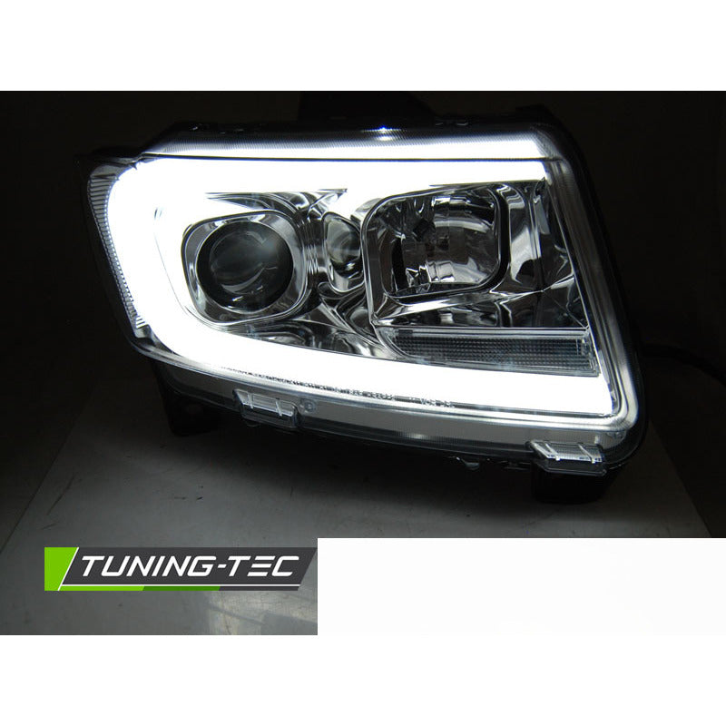 Jeep Grand Cherokee 11-13 Luce Tubolare Cromata Sequenziale per Esterni