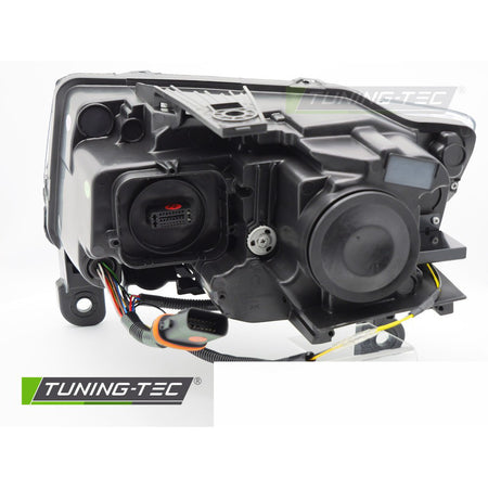 Jeep Grand Cherokee 14-21 Kit Fari allo Xeno a Tubo Cromato Sequenziale