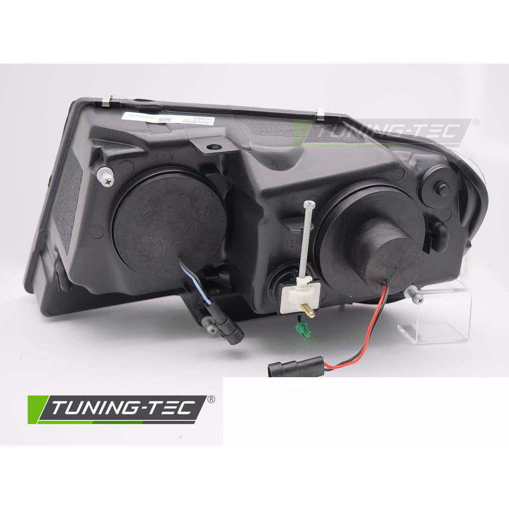 Fari Anteriori Tubolari Neri per Jeep Grand Cherokee (99-05)