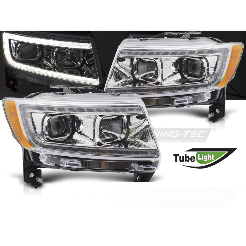 Jeep Grand Cherokee 11-13 Tubo Luce Cromo per Jeep Grand Cherokee (2011-2013)