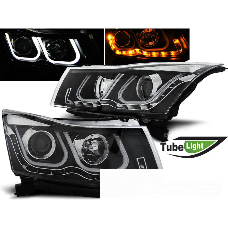 Chevrolet Cruze 09-12 Tubo Luce Nera per Universale (tutti I Modelli)