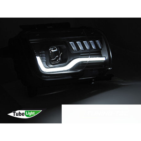 Chevrolet Camaro 09-13 Luce Tubolare Sequenziale Nera per Universale