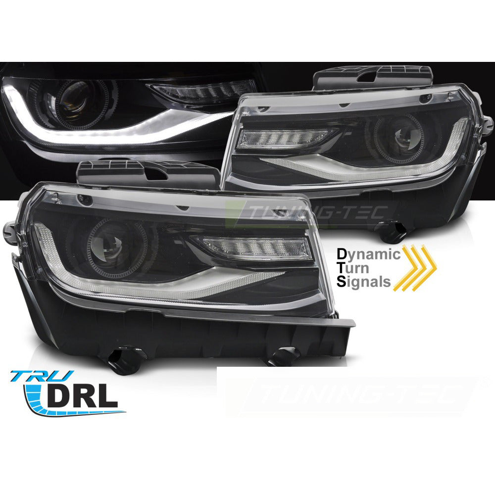Chevrolet Camaro 13-15 Tube LED Nero Accessorio Universale Esterno Auto