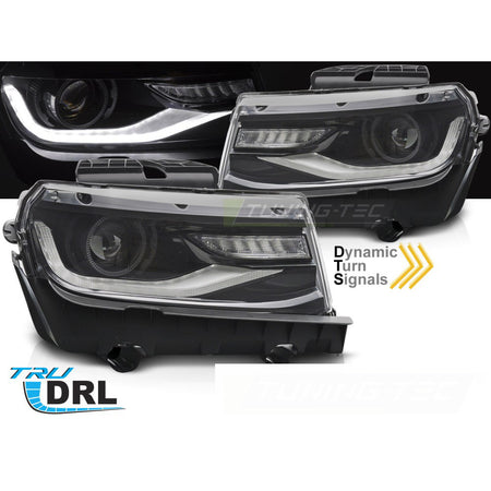 Chevrolet Camaro 13-15 Tube LED Nero Accessorio Universale Esterno Auto