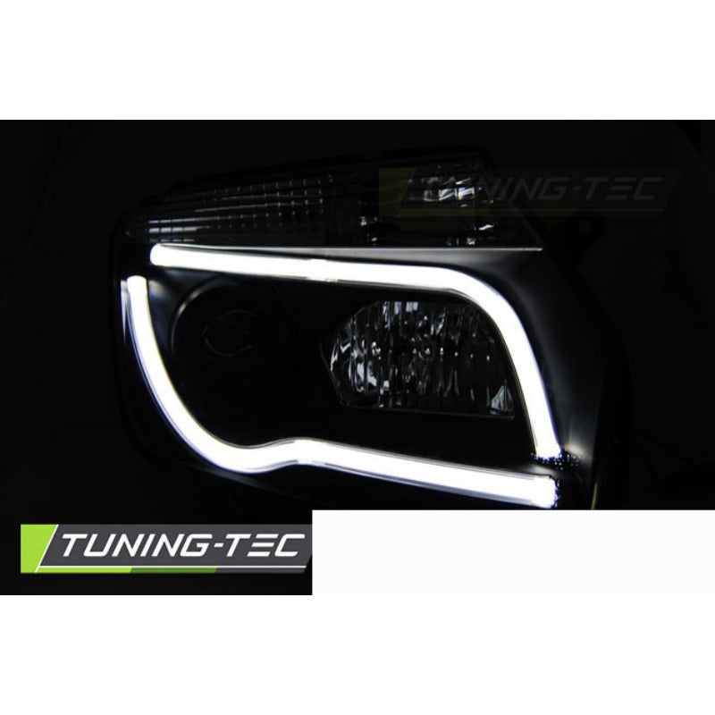 Dacia Duster 04.10-14 Luce Tubolare Nera Anteriore Esterno Accessorio Tuning
