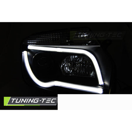 Dacia Duster 04.10-14 Luce Tubolare Nera Anteriore Esterno Accessorio Tuning