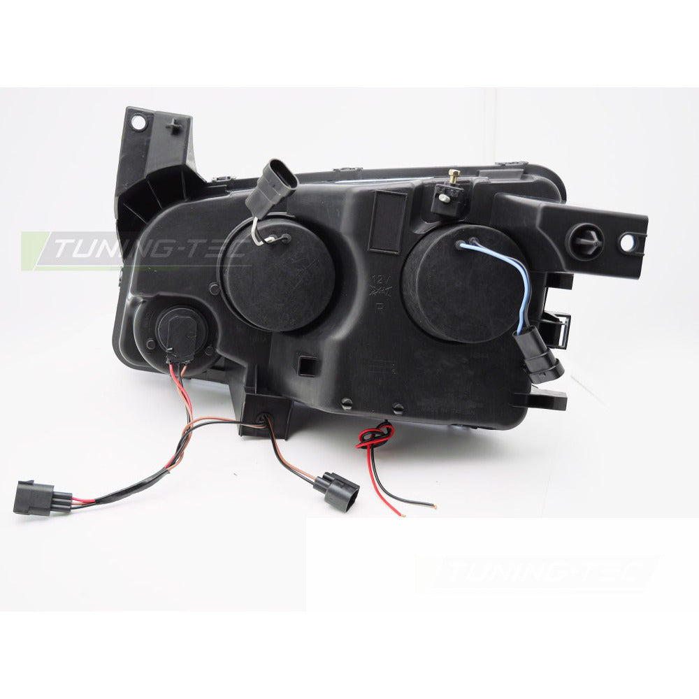 Dodge Charger Lx 06-10 Angel Eyes CCFL Cromato Fari Anteriori a LED Universali