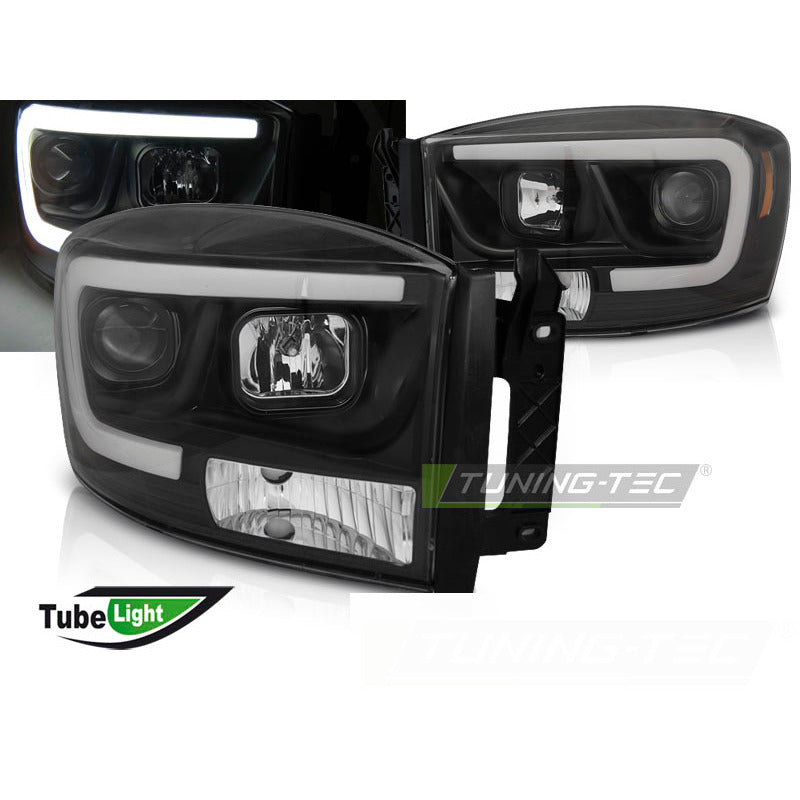 Dodge Ram 06-08 Tubo Luce Nera Universale per Auto Esterni