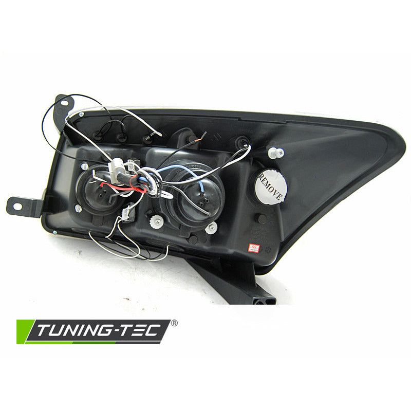 Dodge Caliber 06-12 Angel Eyes Cromato Fari Anteriori a LED Universali
