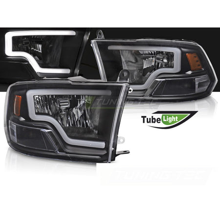 Dodge Ram 09-18 Tubo Luce Nera per Universale (09-18) Accessorio Esterno Auto