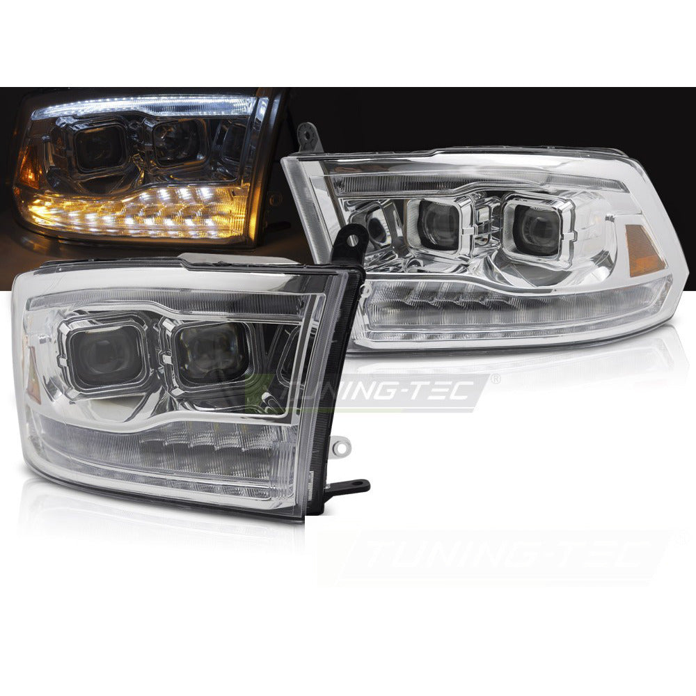 Dodge Ram 09-18 Doppio Cromato Accessorio Tuning Universale Esterno Auto