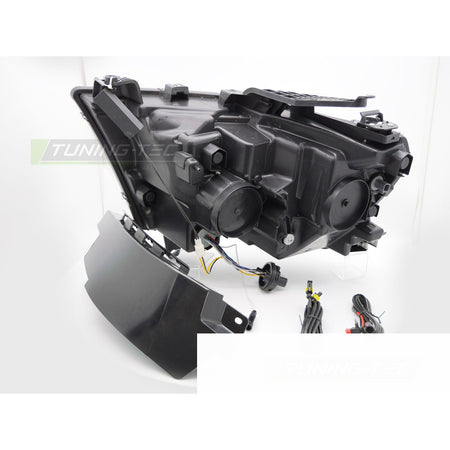 Full LED Fari Nero per Dodge Ram 2019-2022 - Fanali Anteriori Neri