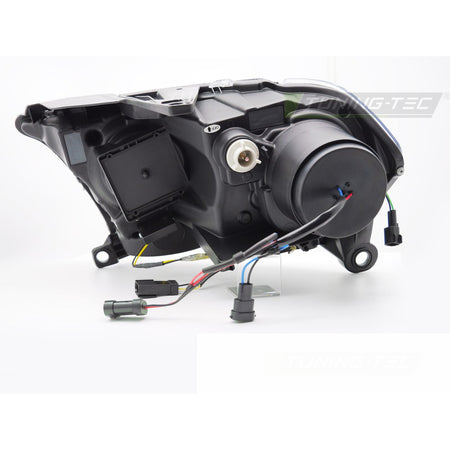 Fari Cromato Tube Sequenziali per Dodge Durango (2010-2013) - Fanali Anteriori