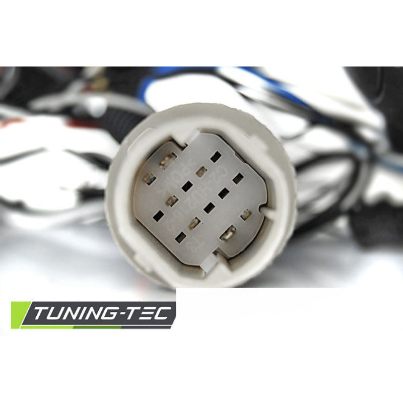 Fiat Grande Punto 09.05-08 Fanali Angel Eyes Neri per Ottimizzazione Luce