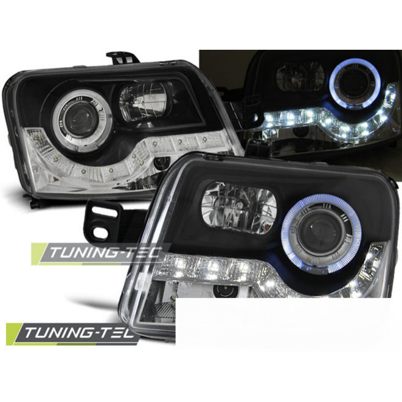 Fiat Panda 03-12 Daylight Nero per Fiat Panda (03-12) Accessorio Tuning Auto