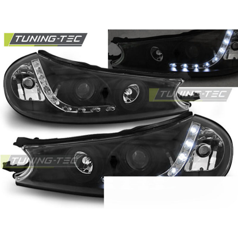 Ford Mondeo 10.96-08.00 Daylight Nero per Berlina e Familiare, Colore Nero