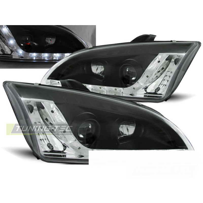 Ford Focus Ii 09.04-01.08 Daylight Nero per Auto Tuning Esterno