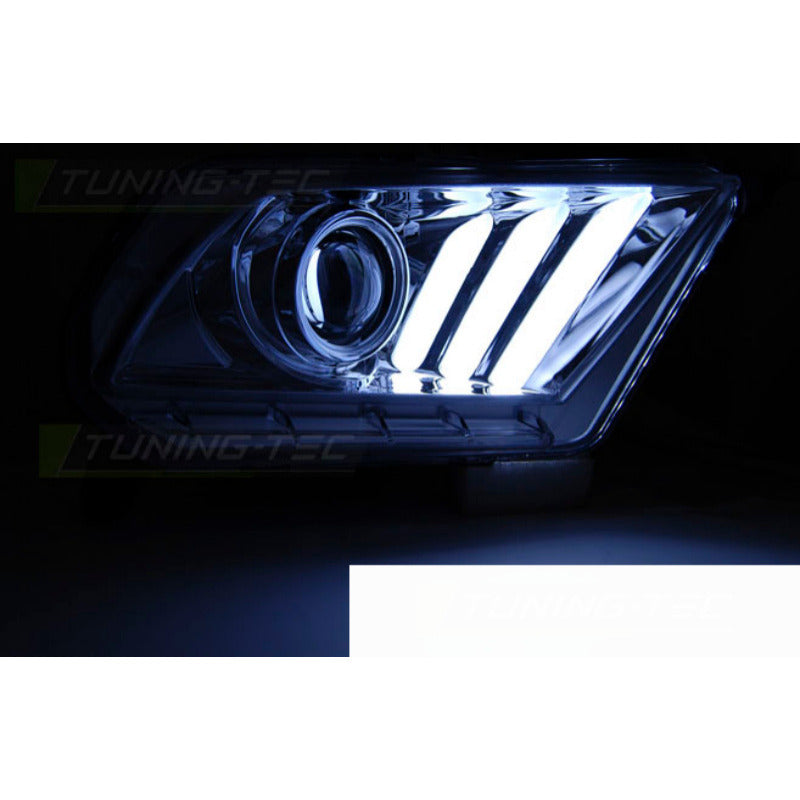 Ford Mustang V 10-13 Tubo Luce Cromo per Esterni Auto