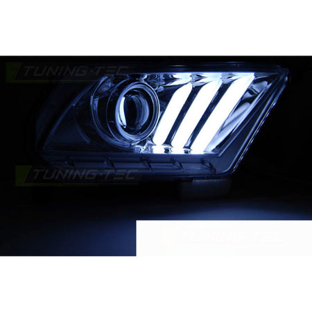 Ford Mustang V 10-13 Tubo Luce Cromo per Esterni Auto