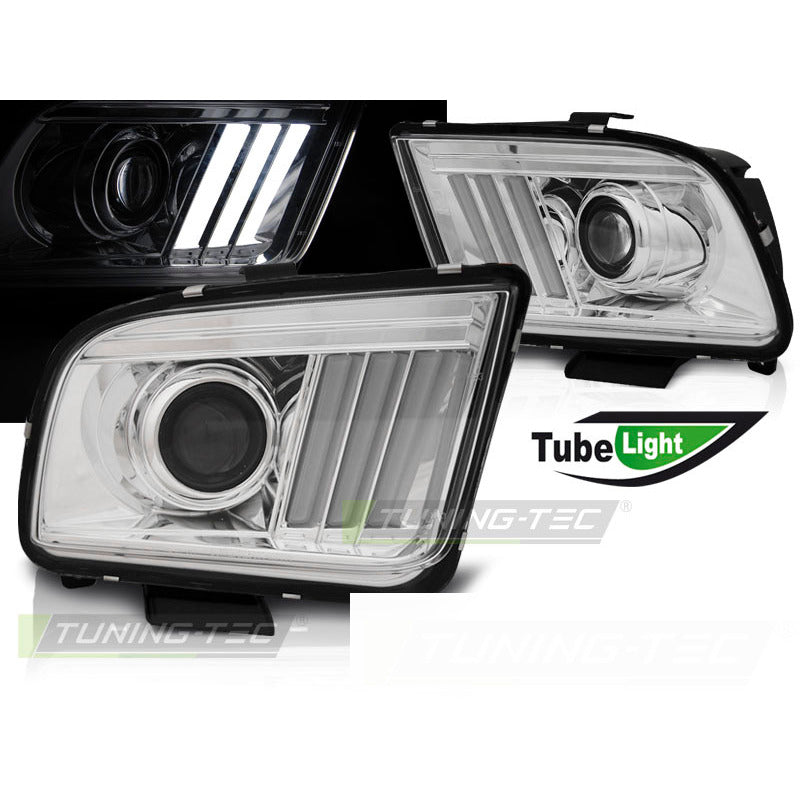 Ford Mustang 04-09 Tubo Luce Cromato per Ford Mustang (04-09)