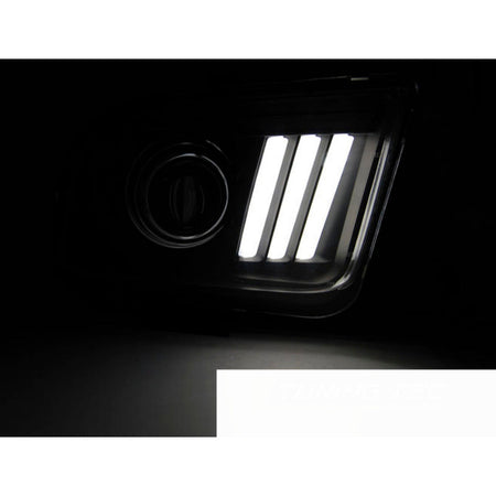 Ford Mustang 04-09 Tubo Luce Nera per Auto Esterni 1 Pezzo