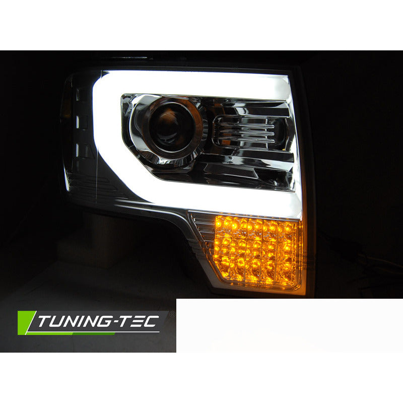 Ford F150 08-14 Tubo Luce Cromo per MK12 (anni 2008-2014)