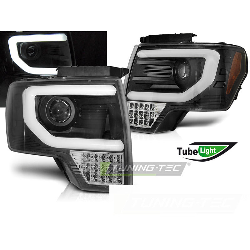 Ford F150 08-14 Tubo Luce Nera per MK12 (tutti I Modelli)