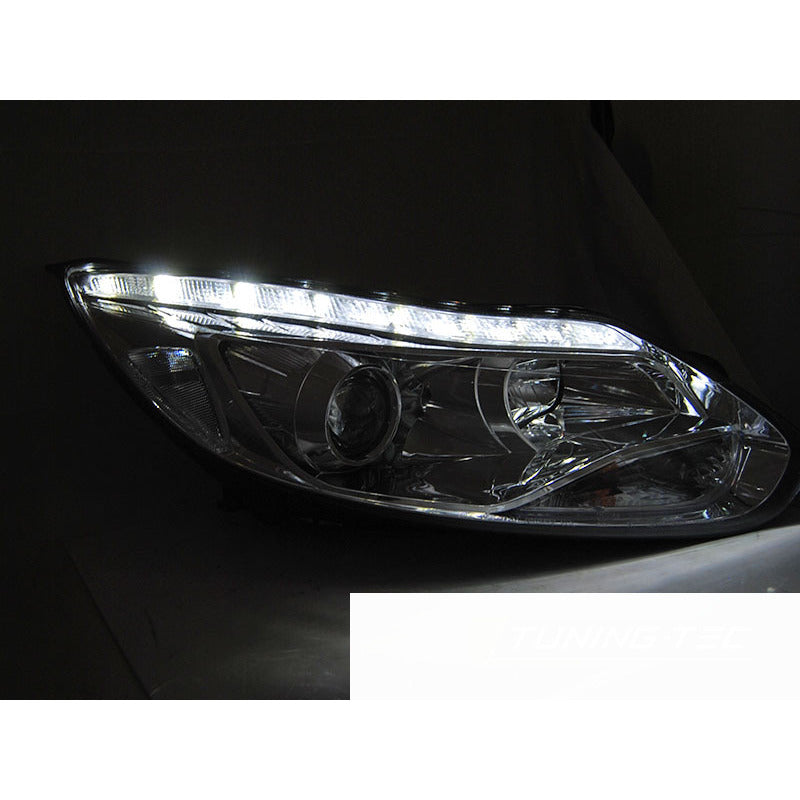 Ford Focus MK3 11-10.14 LED Cromato Anteriore Posteriore Luci Auto Tuning