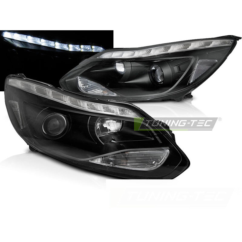 Ford Focus MK3 11-10.14 LED Nero Accessorio Esterno Tuning Auto