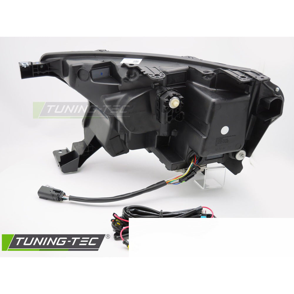 LED Fari Nero per Ford Ranger V (2016-2022) Fari Anteriori Neri