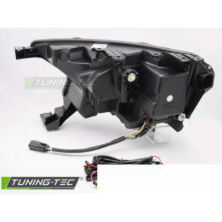 LED Fari Nero per Ford Ranger V (2016-2022) Fari Anteriori Neri