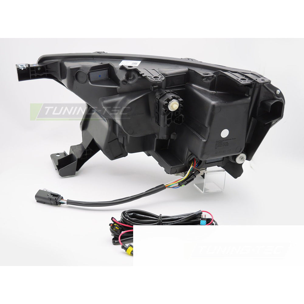 Fari Anteriori LED Neri per Ford RANGER V (2016-2022)