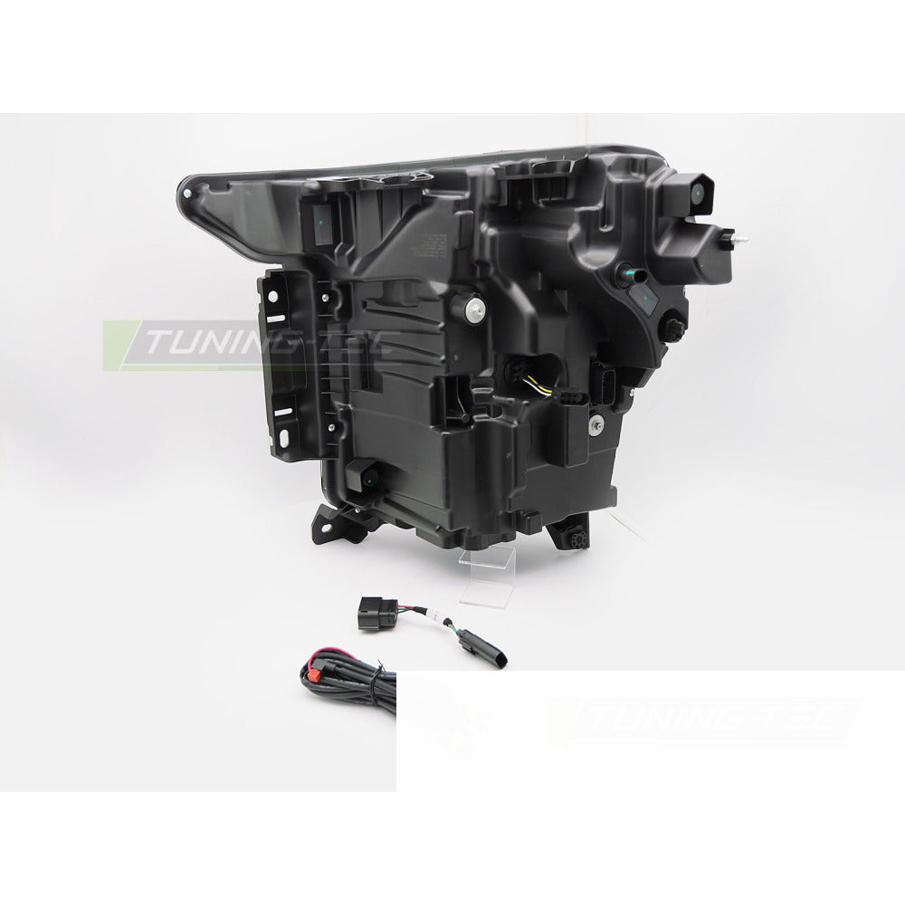 Fari Anteriori LED Neri con Luci Diurne per Ford F150 MK14 (2020-2023)