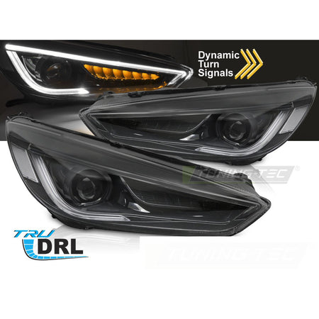 Ford Focus MK3 14-18 Luci Diurne LED Nere per Modello 2014-2018