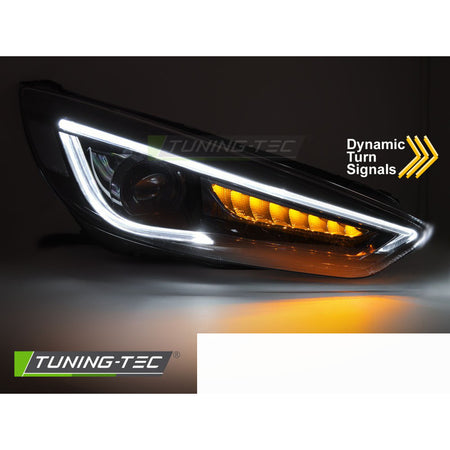 Ford Focus MK3 14-18 Luci Diurne LED Nere per Modello 2014-2018