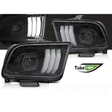 Ford Mustang 04-09 Tubo Luce Nera per Auto Esterni 1 Pezzo