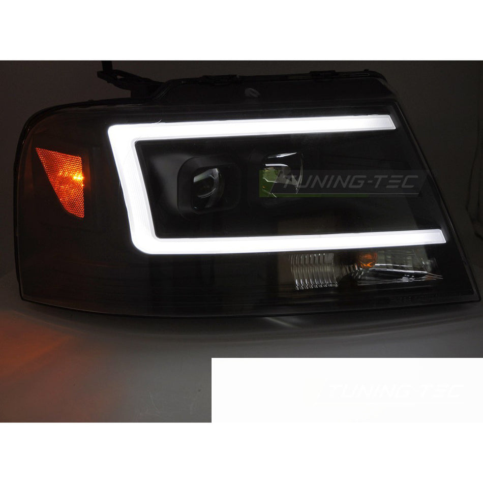 Ford F150 Mk 11 04-08 Tube LED Nero per Illuminazione Esterna Auto