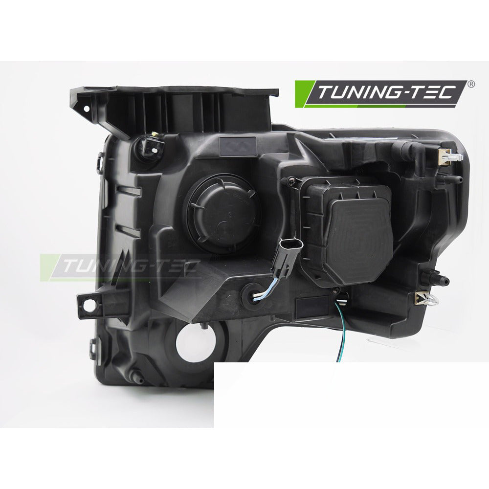 Ford F150 08-14 Tubo Luce Nera per MK12 (anteriori, 2 Pezzi)