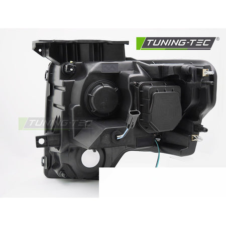 Ford F150 08-14 Tubo Luce Nera per MK12 (anteriori, 2 Pezzi)