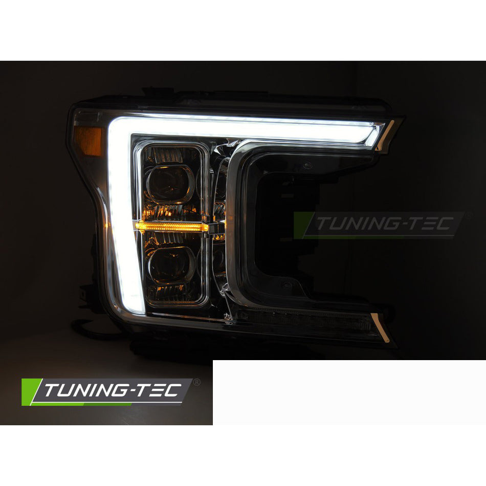 Full LED Fari Cromato per Ford F150 MK13 (anni 2017-2020)
