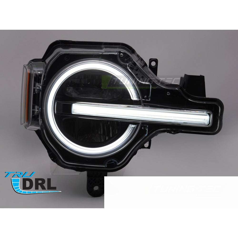Fari Full LED DRL Nero per Ford Bronco (2021-2024) Luci Diurne