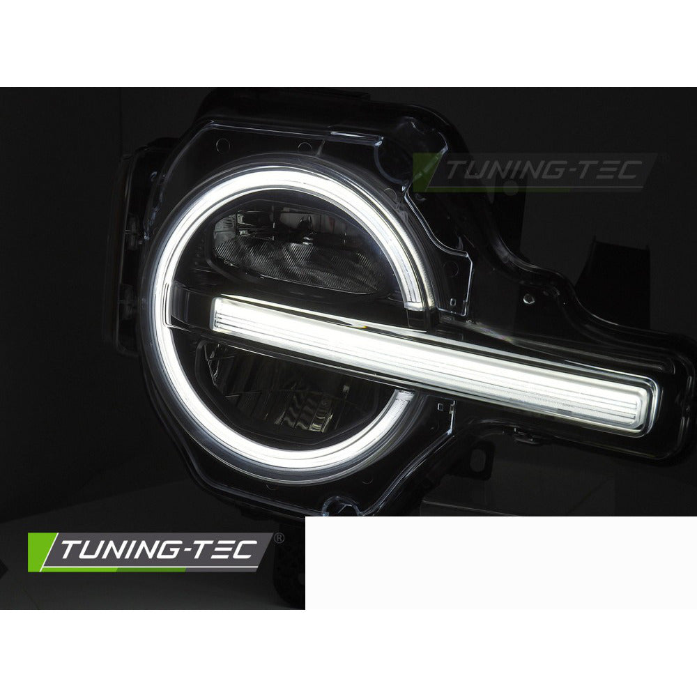 Fari Full LED DRL Nero per Ford Bronco (2021-2024) Luci Diurne