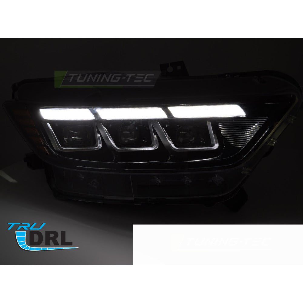 Fari Anteriori Full LED Sequenziali per Ford Mustang (2014-2017)