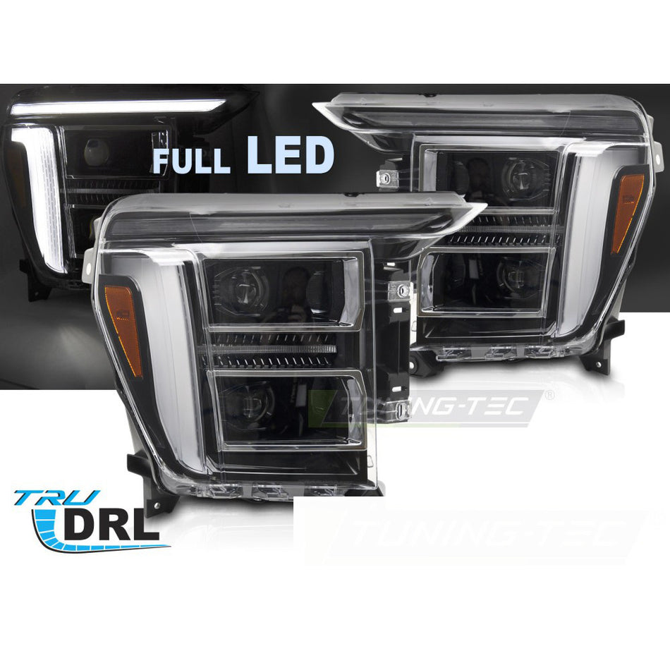 Fari Full LED DRL per Ford F150 MK14 (2020-2023) Luci Diurne