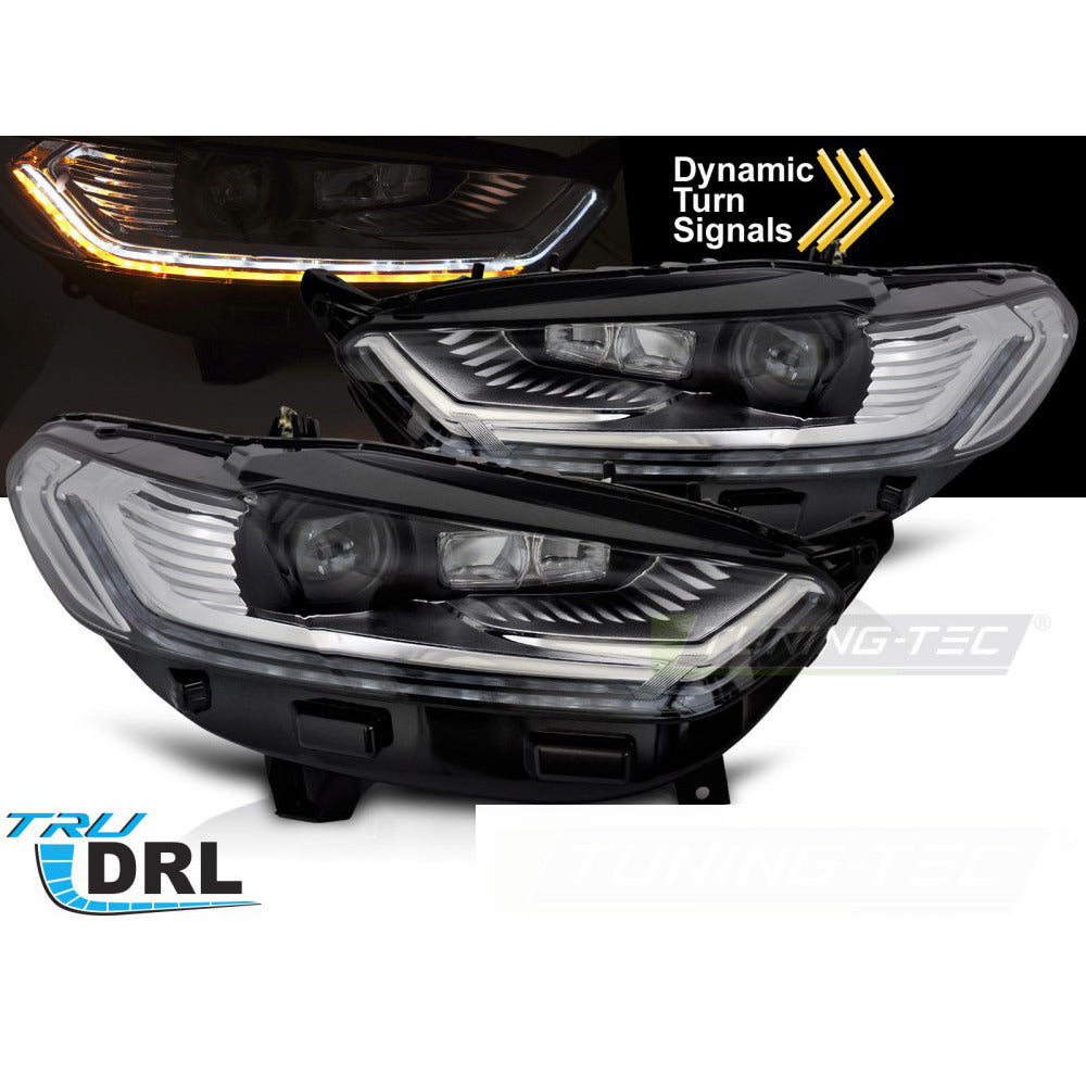 Fari Anteriori LED Sequenziali per Ford Mondeo MK5 (2014-2018)
