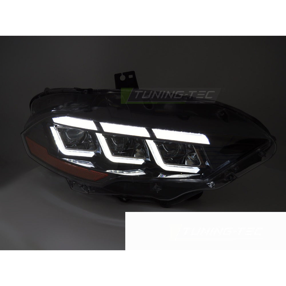 Fari Anteriori Full LED Sequenziali con Luci Diurne per Ford Mustang 18-22