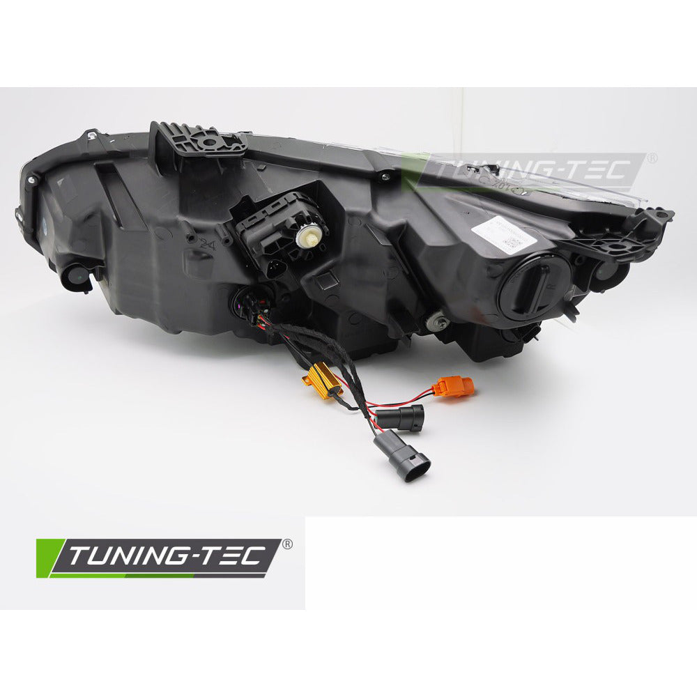 Full LED Fari Nero per Honda Civic X (2016-2021) Fari Anteriori Neri
