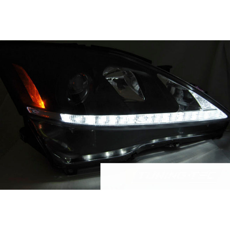 Lexus Is 06-13 DRL Nero Luci Diurne Anteriori LED Compatibili Universali